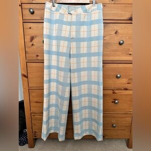 Homemade funky check pants